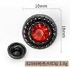 26 Modelos Nuevos de Botones Metálicos Exquisitos y Compactos con Diamantes, Botones Decorativos Redondos Pequeños de 10 mm Cosidos a Mano, Stock Listo Transfronterizo