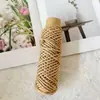 Cuerda de Yute para Decoración de Bordes de Pasteles, Cuerda de Yute para Decoración de Repostería, Etiquetas Creativas Hechas a Mano para Jardín de Infancia, Empaque de Fotos, Cuerda de Atar Vintage