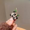 Broche de hebilla antideslumbrante para mujer, sentido de alta gama, nicho de alta gama, pin de ramillete de alta gama, pequeños accesorios de incienso, lindo dibujo animado al por mayor