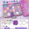 Calendario de Cuenta Regresiva de Unicornio de Dibujos Animados de 24 Rejillas Pulsera DIY Caja Sorpresa Joyería de Pulsera de Abalorios Hecha a Mano en Amazon