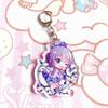 Llavero acrílico de anime con colgante de chica de aguas profundas Luo Tianyi, llavero transparente con colgante