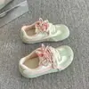Zapatillas Deportivas para Mujer de Suela Gruesa, Resistentes al Desgaste, Cómodas y Versátiles, Estilo Alto Coreano Estudiante Nicho Zapatos de Entrenamiento Alemanes para Mujer
