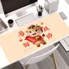Mouse Pad Criativo de Ano Novo com Texto Espírito de Dragão para Jogos Grande High-End Espessado Resistente à Sujeira Desgastável Tapete para Mesa de Computador