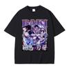Camiseta Estampada Gráfica Baki Hanma the Grappler Anime Japonês