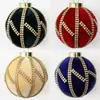 2026 nuevo colgante de bola de tela de Navidad con cadena decoración de árbol de Navidad DIY adorno de bola individual de espuma en stock