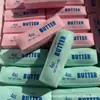 Bestseller transfronteiriço: Brinquedo de apertar com formato de tablete de farinha e manteiga, queijo criativo para alívio de estresse e desabafo, brinquedo de rebote lento