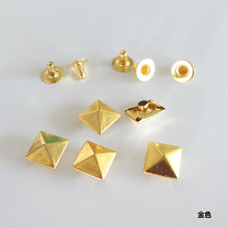 10mm方撞钉金色