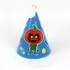 Novo Chapéu de Papel Cartoon Criativo de Halloween Brinquedos Infantis Abóbora Morcego Fantasma Chapéu Decorativo Estéreo de Halloween