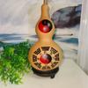 Adornos de pirograbado de calabaza natural extra grandes, medianos y pequeños, Wenwu, Dios de la Riqueza, Guan Gong, Guanyin, artesanías para el hogar y la oficina.