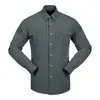 Fronter Primavera Otoño Exterior Elástica Transpirable Camisa de Manga Larga para Hombre Camisa Táctica de Manga Larga Venta al por Mayor