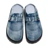 Novas Sandálias Birkenstock de Verão 2026 para Deslocamento ao Ar Livre, Slip-Ons em Jeans Lavado e Desgastado