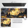 Anime Céu Estrelado Curativo Mouse Pad para E-Sports Tapete Grande Tapete para Mouse de Fábrica de Origem de Alta Qualidade Tapete para Mesa de Computador