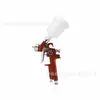 Pistola pulverizadora neumática transfronteriza H2000, pistola pulverizadora de pintura de doble calibre, fabricante de pistola pulverizadora de tipo gravedad para reparación y recubrimiento