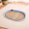 Cama de Bambú Hecha a Mano para Gatos, Fresca en Verano, Esterilla Tejida para Mascotas, Universal para Todas las Estaciones, Cama para Perros, Esterilla para Dormir de Mascotas, Superventas Transfronterizo