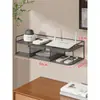 Suporte de Posicionamento para Roteador WiFi Sem Fio Conjunto de Parede Prateleira de Armazenamento para Set-top Box Suporte de Armazenamento para Tomada de Modem de Fibra Óptica de Parede