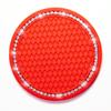 Porta-copos Preto e Branco com Cristais para Carro Porta-copos Multifuncional para Carro Suprimentos de Interior Tapete para Porta-copos de Porta Tapete Antiderrapante Armazenamento