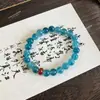 Pulseiras Empilhadas de Peixe Romã Estilo Chinês Novas Mais Vendidas, Super Fada Vestibular, Peixe Brocado Temperamento, Presentes para Namoradas e Estudantes