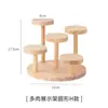 Estante para Flores para Repisa de Ventana de Madera Maciza, Soporte Decorativo Creativo para Suculentas, Estante de Almacenamiento Multinivel para Escritorio en Esquina de Balcón Interior