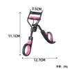 Curvador de Cílios, Curvador de Cílios em Forma de Girassol, Ferramenta Portátil para Iniciantes, Ângulo Amplo com Pente, Não Belisca a Pele, Clipe de Ângulo Amplo