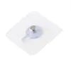 Gancho Adesivo Liso para Cozinha Gancho Transparente para Pendurar na Parede do Banheiro Gancho Pequeno Forte sem Prego para Parede e Porta
