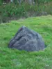 Tapa de alcantarilla Decoración Fibra de vidrio Escultura de piedra falsa Adorno Jardín Paisajismo Equipo de embellecimiento Tapa