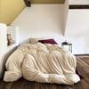 Invierno Espesado Terciopelo Cuatro Piezas Mezclar y Combinar Maillard Sábana Funda de Edredón Cálido Lujo Ligero Terciopelo de Leche Ropa de Cama