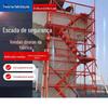 Fábrica de fornecimento de construção de construção de ponte de escada de segurança de segurança de cobertura de gaiola plataforma de construção de viga