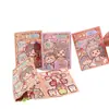 Notas de Viaje de Jiangnan Mini Pegatinas de Gelatina Libro Silencioso Niña Creativa Pegatinas DIY Pintura Manualidad Divertida Material Pegatinas para Diario
