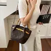 Bolso de Viaje Estampado de Lujo Ligero Nuevo Estilo 2026 para Mujer, Bolso de Mano Pequeño de Alta Gama, Bolso Versátil de Hombro y Cruzado para Mujer