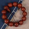 Pulsera de Sándalo 2.0 Artesanía de Madera Pulsera de Cuentas de Madera Natural de Alta Densidad para Hombres y Mujeres Joyería de Pareja