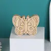 Manualidades Creativas de Madera en Blanco Sin Terminar Adornos de Mariposa Pintados a Mano para Niños Hogar Escuela Fiesta