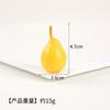 PVC simulação comida em miniatura brincar modelo de fruta falsa cerejas morango laranja faça você mesmo comida casa de brincar brinquedo acessórios