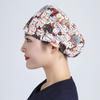 Gorro quirúrgico Gorro redondo de algodón para mujer gorro de enfermera para quirófano gorro quirúrgico estampado gorro de trabajo ajustable con hebilla médica para hombre