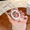Estilo Ins Simples Inglês Adequado para Samsung S25Ultra Capa Protetora Magnética para Celular S24Fe Simples S23 Capa Dura