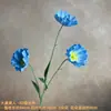 Galhos de Papoula Artificiais Grandes para Decoração de Sala de Estar e Mesa de Jantar, Arranjos Florais, Decoração de Casa, Decoração de Casamento, Flores Artificiais, Decoração Suave para Hotel