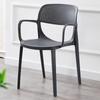 Silla de comedor de plástico moderna y sencilla para el hogar, taburete con respaldo de celebridad de Internet, mesa y silla de negociación, silla de ocio, escritorio y silla.