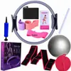 Numbwin Set de 12 Piezas de Bandas Elásticas de Resistencia de Látex para Yoga Pilates Látex 2080 Set Transfronterizo de Yoga