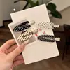 Pinza de Pato Retro Estilo Coreano Lunares Sin Costuras Pinza para Flequillo Cabello Roto Chica Dulce Femenina Estilo Celebridad de Internet Ins Pinza Simple para el Cabello