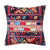 Funda de Almohada Patrón Vintage Alfombra Turca Persa Cojín Decorativo para el Hogar Funda de Almohada Lino