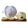Set de Té de Viaje Cerámico Azul y Blanco Rojo Flint Utensilios para Preparar Té Tetera Portátil para Exteriores Taza Rápida Portátil