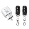 Enchufe de control remoto control remoto inalámbrico enchufe GB europeo, francés, americano, británico y australiano interruptor de control eléctrico de control remoto sin cableado