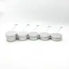 En Stock 60ml-120ml Caja Redonda de Aluminio con Rosca Caja para Joyería Auriculares Puede Contener Galletas Comida Lata de Metal