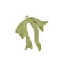 Colgante de Lazo Dorado Brillante Aleación Tridimensional Accesorios de Joyería DIY Pendientes Colgantes para Collar Material al por Mayor