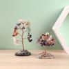 Árbol de la suerte de cristal, árbol de la fortuna, árbol de cristal, árbol del dinero, adornos decorativos, manualidades, adornos de escritorio de oficina