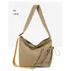 Bolso de Mujer 2025 Verano Nuevo Moda Callejera Bolso de Hombro de Mujer para Compras Cruzado Bolso Impermeable de Nylon