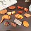 Celebridade da Internet Criativo Engraçado e Interessante Comida Grampo de Cabelo Churrasco Asas de Frango Costelas Grampo de Cabelo Adorno de Cabeça Presilha Lateral Presilha de Bico de Pato Acessórios de Cabelo