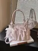 Bolso de Mano de Lunares para Mujer 2026 Nuevo de Moda Elegante Bolso de Mano Estilo Coreano Popular Exquisito Bolso de Hombro Cruzado