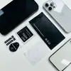 Película Templada Paños con Alcohol Juego de Tres Piezas para Teléfonos Móviles y Tabletas, Juego de Herramientas de Limpieza de Película de Eliminación de Polvo Seco y Húmedo Universal, Modelo Nuevo