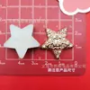 Estrella Chapada en Oro Corazón de Melocotón Mariposa Corona Oso Plástico Accesorios DIY Tocado Pasador Funda para Teléfono Celular Joyería Hebilla de Zapato Pegatina
