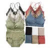 Conjunto de Tirantes Personalizado Hermoso Top Tubo para Espalda Cinturón para Mujer Almohadilla para el Pecho Base de Encaje Ropa Interior Chaleco Envolvente para el Pecho Anti-deslizamiento Ligero